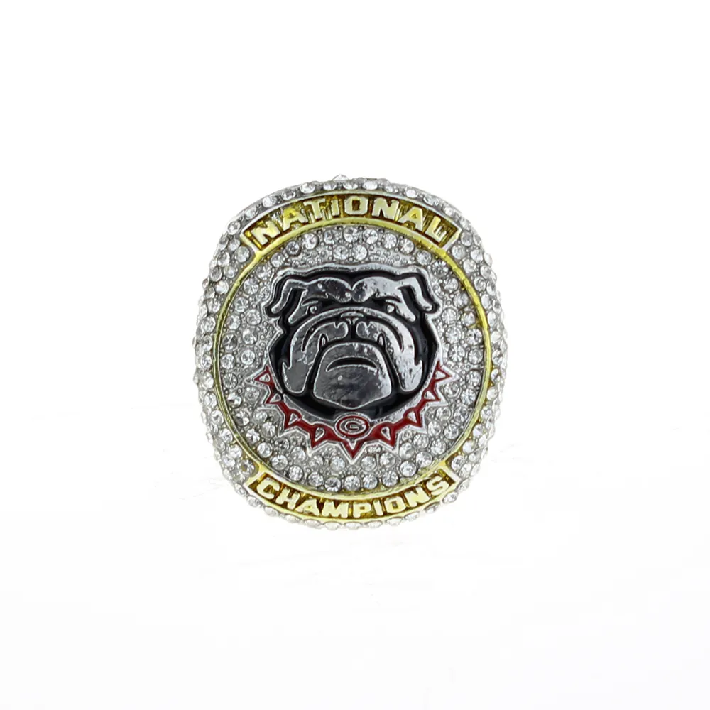 High Quality Championship Ring 2022 Georgia Bulldogs Championship Ring University League Ncaa Fan Ring Men's Jewelry