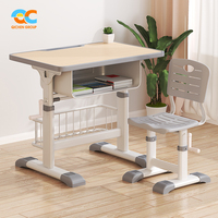 Chaise de table d'étude adulte robuste pour centres de formation Table de chaise d'étude Mobilier scolaire pour enfants avec certification de sécurité