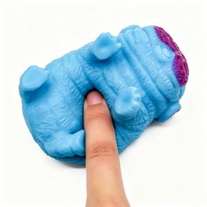 Giocattolo Morbido Squishy a Forma di Cane <span class=keywords><strong>Pug</strong></span> Rugoso, Antistress in TPR, Giocattolo Sensoriale Antistress a Forma di Cane Shar Pei - Product Image 4
