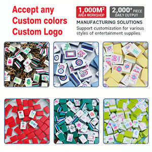 Jeu de Mahjong Amara en Acrylique Personnalisé, Tuiles de Mahjong Américain Sur Mesure de Ningbo Leti Trading Co, 1 Jeu Minimum, Tuiles Miss the Line - Product Image 2