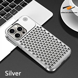 Custodia per telefono con dissipazione del calore del lavandino cavo di raffreddamento in metallo per iPhone 15 14 Pro Max fragranza Cover rimovibile per iPhone 13 12 Pro - Product Image 3