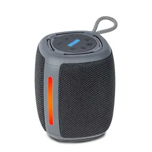 Design redondo Mini Boombox Mini Speaker Falante estéreo Oradores sem fio portáteis BT