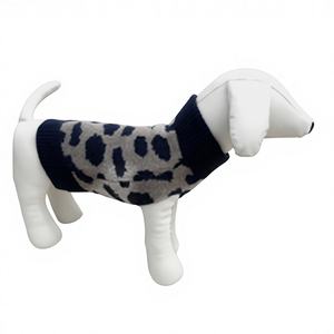 Suéteres de Punto de Invierno para Perros y Gatos, Teñidos con Tintes Vegetales Totalmente Naturales, con Estampado Animal, Modernos, Sencillos, Plegables y Lavables, de Poliéster - Product Image 1