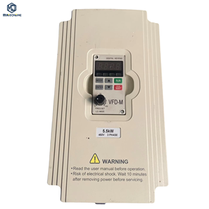 Variateur de fréquence (VFD) PLC neuf et original VFD-M haute performance 5,5 kW 380 V pour contrôle de vitesse de moteur industriel - Product Image 1