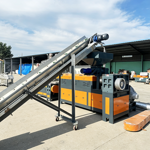 Size Single Fully Automatic PLC Remote Touch Screen Extruder Custom Screw Element Granulator Plant Cheap Price Supplier Forced - Product Image 3