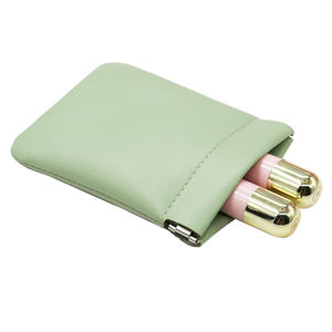 Porte-monnaie en cuir PU multicolore, sac à monnaie portable avec fermeture à pression, pochette tendance avec motif bonbon - Product Image 4