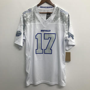 थोक #17 जश एलेन पीढ़ी 3 पुरुषों के भैंस बिल वयस्क पुरुषों की कढ़ाई जर्सी - Product Image 4