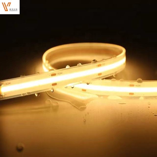 IP20 IP65 IP67 IP68 Waterproof Rgb 480leds/m Dc 12v Cob Led Strip Light