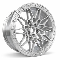 Rines Forjados 12,000 para Corvette C8 19, 20, 21" Ajuste Escalonado, Rines Alto Rendimiento Forjados 12, 000T, JWL ISO