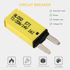 ミニブレード電流モーター過負荷プロテクター手動リセット熱プロテクターヒューズ