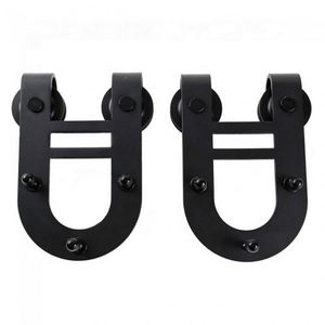 อุปกรณ์ประตูบานเลื่อนรูปตัวยู WEKIS ทนทาน ทันสมัย วัสดุเหล็กกล้าคาร์บอน พร้อมลูกกลิ้งมหัศจรรย์ ติดตั้งง่ายด้วยสกรู - Product Image 4