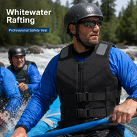 Gilet de sauvetage adulte et enfant en PVC épaissi, gonflable, étanche, pour la natation en extérieur, la flottabilité, le rafting, la plongée avec tuba et la pêche