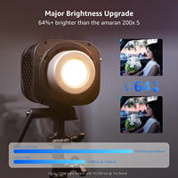 Aputure Amaran Halo 200x 300x Bi Color 2700K 6500K Lumière vidéo COB pour la photographie en studio