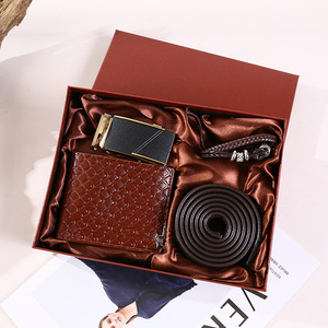 Mens Paper Business Style Automatic Buckle Wallet Bracelet <strong>Gift</strong> Setperfect <strong>Gift</strong> <strong>for</strong> Clients <strong>Boyfriend</strong> <strong>Valentines</strong> Day - Product Image 2