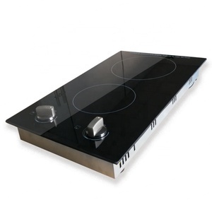 สวิตช์แบบลูกบิด เสียงเบา เตาแม่เหล็กไฟฟ้า 2 โซนแนวตั้ง 4000 วัตต์ - Product Image 4