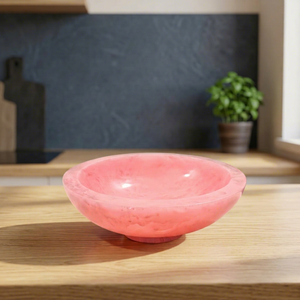 Grande assiette en résine de qualité supérieure, écologique, vintage, hautement polie, personnalisée, fabriquée à la main, non revêtue, de qualité alimentaire, durable, Artizon Party - Product Image 1