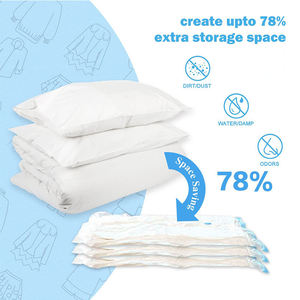 Sac de compression sous vide pour vêtements en coton, résistant à l'humidité et aux moisissures, pour déménagement et emballage de réception - Product Image 5