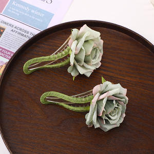 Pinces à cheveux en plastique multicolores en forme de bec de canard, style simple, accessoires pour cheveux mi-liaqués pour femmes - Product Image 3