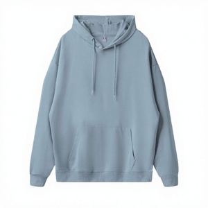 Custom <b>Men</b> Oversized Hoodie 345GSM Heavyweight Cotton Fleece Printed Winter Streetwear Eco Friendly <b>Pullover</b> OEM Manufacturer - Product Image 2