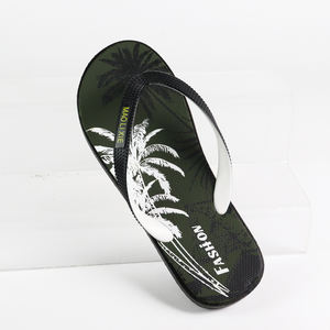 Tongs d'extérieur pour hommes toutes saisons, légères, à plateforme, imprimées, avec empeigne <span class=keywords><strong>en</strong></span> EVA, semelle intermédiaire <span class=keywords><strong>en</strong></span> PVC, souples, antidérapantes et à séchage rapide - Product Image 6