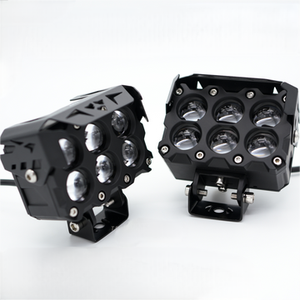 6 ống kính trắng sương mù màu vàng ánh sáng đèn pha phụ trợ TDD 140Watts hệ thống chiếu sáng xe máy khoảng cách dài Đèn lái xe - Product Image 1