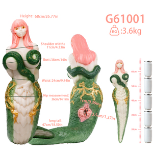 Masturbatore Maschile Realistico in Silicone Liquido da 3,6 KG, 68 CM, a Forma di Serpente, con Vagina Lamia Fantasy, Giocattoli Sessuali per Uomini, Prodotti per Adulti - Product Image 1