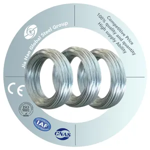 Sıcak daldırma Gi galvanizli tel fabrika kaynağı çinko kaplı yüksek karbon galvanizli demir tel Price0.3mm tel 0.5mm 1.0mm 6mm