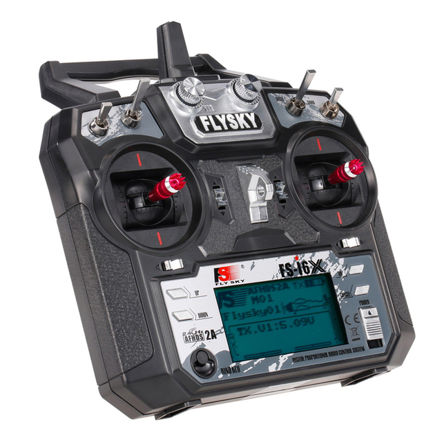Flysky FS-i6X 2.4GHz 10CH AFHDS 2A for RC Drone Airplane & Helicopter with FS-iA10B