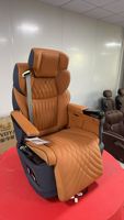 Siège de luxe classe V avec accoudoir central VIP pour voiture et siège latéral rabattable avec compartiment caché