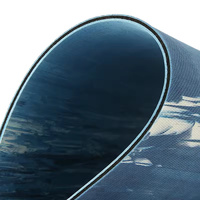 Tapis de yoga en caoutchouc PU de luxe de haute qualité, écologique, antidérapant, avec impression de logo personnalisé ZENJOY