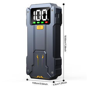 ODM Personnalisé <span class=keywords><strong>Meilleur</strong></span> <span class=keywords><strong>Démarreur</strong></span> de Voiture d'Urgence 1000A <span class=keywords><strong>Chargeur</strong></span> de <span class=keywords><strong>Batterie</strong></span> 10000mAh 12V 6-en-1 avec USB et Écran LCD - Product Image 6