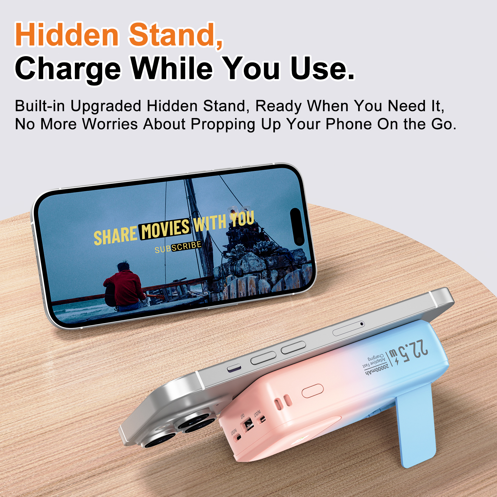 stylish overdischarging phone charging station rental sharing power bank