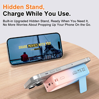 Logo personnalisé Prise AC Powerbank Batterie externe Batterie externe 20000mah Power Banks Pd Super Fast Charging Power Bank avec câble