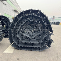 Ensemble de chenilles d'excavatrice de haute qualité 195-32-04554 pour bulldozers 70T D375A-6