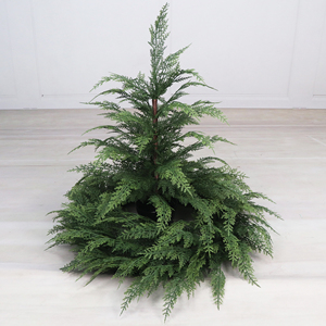 Alberi di Cedro Artificiali Resistenti ai Raggi UV da 60 cm, Decorazioni Natalizie, <span class=keywords><strong>Piante</strong></span> in Vaso per Portico, Soggiorno, Ufficio - Product Image 2