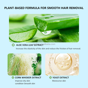 ครีมกำจัดขนถาวรแบบธรรมชาติ5นาทีครีมกำจัดขนแบบอ่อนโยนไม่เจ็บติดฉลากส่วนตัว - Product Image 4