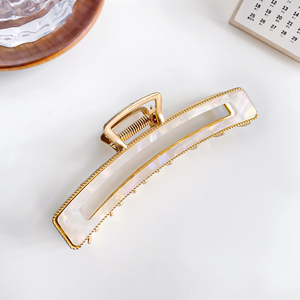 <span class=keywords><strong>RARA</strong></span> Pinces à cheveux en plastique PC de 13 cm, couleur gelée, carrées, pinces à cheveux de haute qualité, mode pour femmes, retour à l'école - Product Image 6