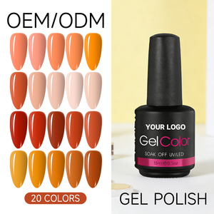 New Arrival Professional <b>Nail</b> Supplier Private Label Creat Your Own Brand Soak Off Easily UV LED Gel <b>Nail</b> Polish for <b>Nail</b> Beauty - Product Image 1
