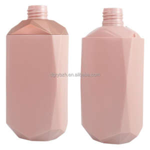 زجاجة مرطب لشطف الشامبو بشعار مخصص من البولي إيثيلين عالي الكثافة مع غسول للجسم باللمس زجاجات ناعمة مربعة الشكل بحافة - Product Image 5