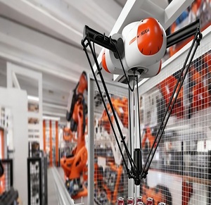 Robot KR, temps de cycle 0,32 s, précision de répétition, charge utile 3 kg, corps en acier inoxydable et fibre de carbone, moteur 4 axes - Product Image 5