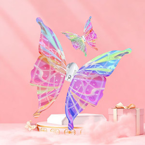Electric Moving Elf &amp; Fairy Butterfly Wings Light Music Luminous Dancing <strong>Stage</strong> <strong>Prop</strong> for Girls - Product Image 2