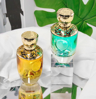 Bouteille de parfum 100ml Emballage de parfum personnalisé Emballage en verre vide unique Logo et couleur personnalisés