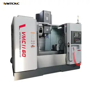 เครื่องกลึงโลหะ CNC แนวตั้งศูนย์ VMC1160เครื่องกัด VMC ขนาดเล็ก