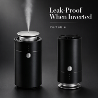 Diffuseur de parfum pour voiture Morich - Contrôlé par application, à deux fluides, sans eau, design métallique, léger et portable avec batterie incluse