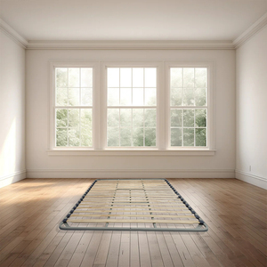 Tùy Chỉnh Kim Loại Thép Màu Chất Lượng Cao Tay Nghề Mạnh Mẽ Rắn Gỗ Thanh Hiện Đại Đầy Đủ Kích Thước Bằng Gỗ Kim Loại Nền Tảng Giường Khung - Product Image 4