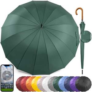 Wholesale Automatic Promotion Extra <b>Large</b> Factory <b>Large</b> Straight Umbrella Personalized Umbrella With Your Logo - Product Image 4