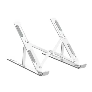 Soporte portátil para computadora portátil Soporte para computadora portátil Soporte plegable Soporte de enfriamiento Pad Riser