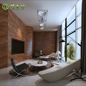 Luxury fiberglass leather leisure sofas for living room