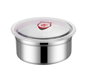 DFL12010 Lonchera Portátil, Práctica Recipiente Hermético de Acero Inoxidable con Tapa, Recipiente Redondo para Sopa, Caja de Almacenamiento de Gran Capacidad - Product Image 2