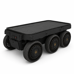 Plataforma Autónoma 6WD con Chasis UGV, Impermeable IP67, con Control por Cable, Híbrida Diésel, para Manejo de Materiales en Terrenos Difíciles - Product Image 4